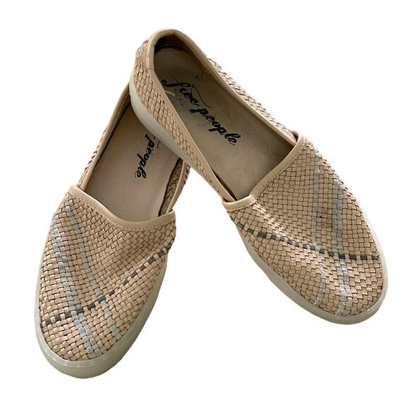 Free People Santorini Slip on Woven Sneakers Women's EU size 38 - Picture 1 of 10